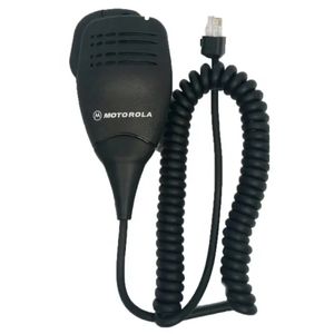 El intercomunicador MOTOROLA GM3188 GM338 funciona con el micrófono de altavoz PTT compacto MOTOROLA PMMN4007 - Product Image 1