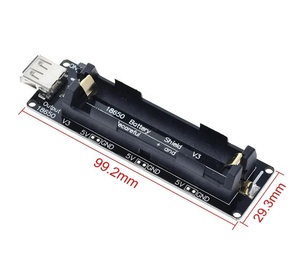 ESP32 ESP32S für Wemos für Raspberry Pi 18650 Batterieladeschild Board V3 Micro-USB-Anschluss Typ-A USB 0,5A für Arduino-Aufladung