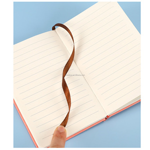 Barato personalizado pequeño PU Tapa dura Bloc de notas de cuero diario cuaderno con banda elástica - Product Image 6