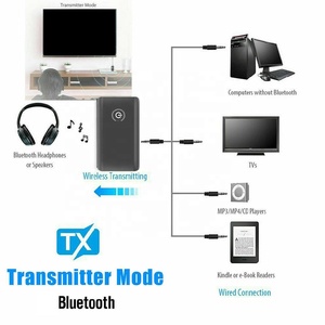 BT5.0 2合1辅助蓝牙适配器汽车音频3.5毫米辅助无线蓝牙5.0发射器和接收器 - Product Image 4
