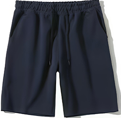 260g Terry shorts white