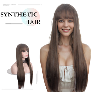 安信HT纤维长直刘海Cosplay日常使用其他合成假发 - Product Image 6