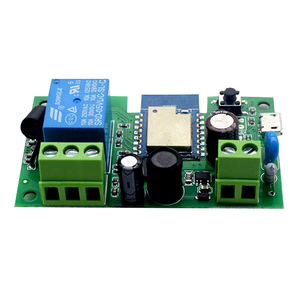 F0501 akıllı anahtar 1CH 85-250V Mini Wifi işık kontrolörü 433 RF alıcı kapısı garaj açacağı akıllı yaşam Tuya APP 1 Gang röle - Product Image 5