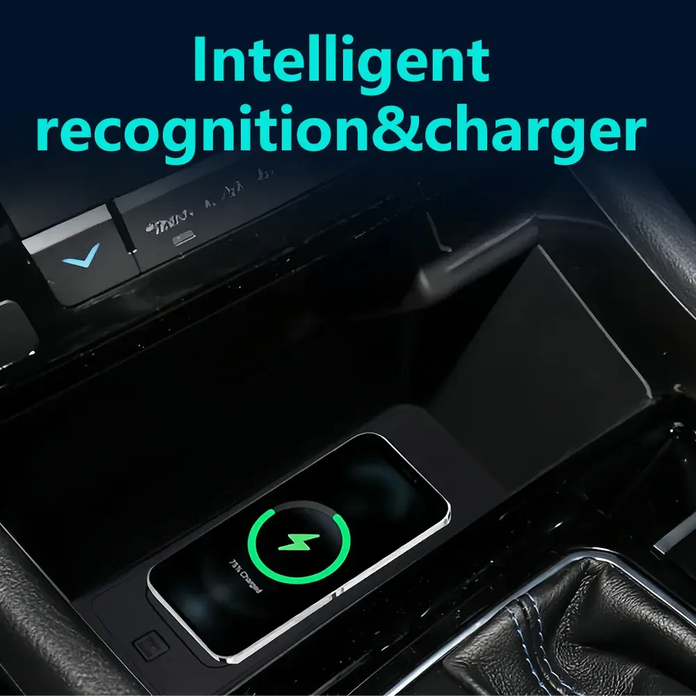 Car Wireless Charger Infrared Sensor iPhone Android System for