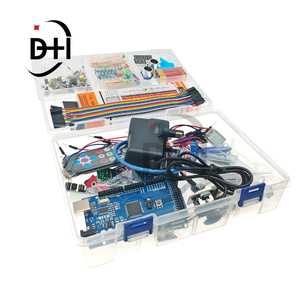Arduino eğitim kitleri için MEGA2560 R3 starter kit motor servo RFID ultrasonik değişen röle LCD için