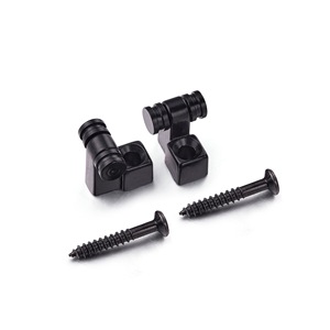 Juego de accesorios para guitarra-Placa de enchufe de entrada de guitarra cargada estilo barco y placa de cuello de guitarra y retenedor de guías de cuerda de rodillo - Product Image 6