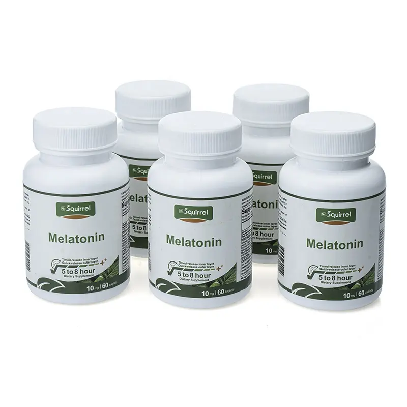 Melatonin Suppliers Best Quality 10 Mg Paralyzed Sleeping Pills Sleep Melatonin