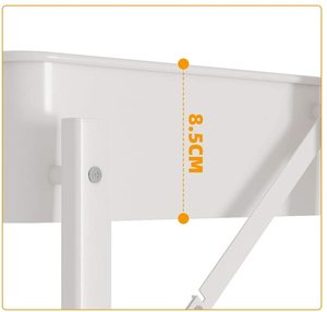 <strong>Low</strong> Moq 3-tier Multi-purpose Slide Storage Foldable Rolling Cart With Wheels Hand Carts &amp; <strong>Trolleys</strong> Available in Multiple Colors - Product Image 5