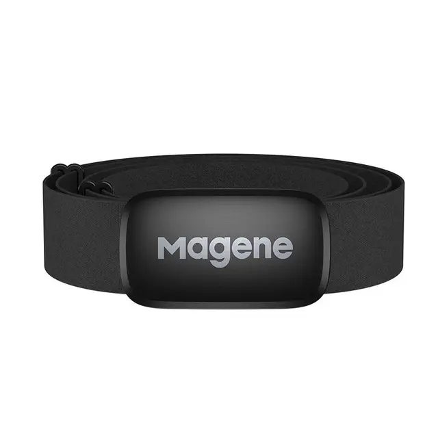 Magene-Sensor de ritmo cardíaco BLE ANT, Monitor H64 HR, con correa para el pecho, modo Dual, Correa deportiva para ordenador y bicicleta