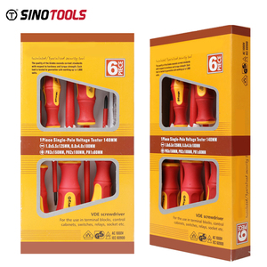VDE Cách Điện Screwdriver 6 Cái Từ Mẹo <span class=keywords><strong>Bit</strong></span> Screwdriver Tournevis <span class=keywords><strong>Set</strong></span> Schroevendraaierset - Product Image 2