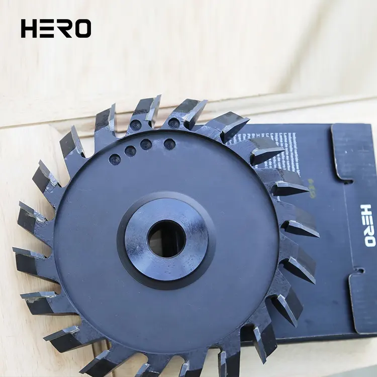 HERO-cortador de ranura en V de carburo de tungsteno, disco ranurado de hoja de hormigón para corte de aluminio, 60-300mm, TCT