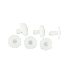 Döner beyaz 20mm plastik bebek oyuncak ortak DIY zanaat oyuncak ayı çin tedarikçisi yapma - Product Image 1
