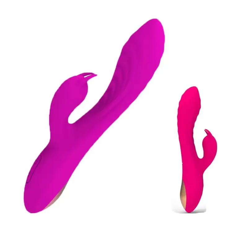 Silicone Double External Clitoral G Spot Vibrator For Men Dildo Adult Sex Toys For Women Rabbit Vibrator