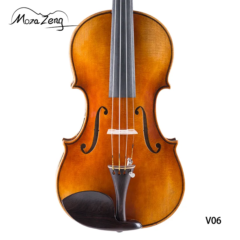 Senar internasional biola Italia cemara bos Maple biola 4/4 instrumen musik biola