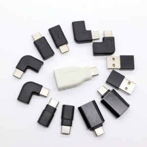 USB 3.1 Gen 2 10Gbps C型公对母适配器转换器直头 - Product Image 1
