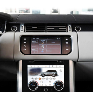 AC klima paneli anahtarı LCD dokunmatik ekran hava paneli ile Land Rover Range Rover Sport L494 2013-2017 için CD portu - Product Image 5