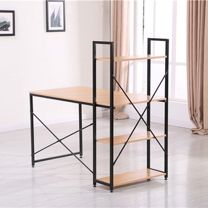 Estantería contemporánea con mesa de ordenador para uso profesional - Product Image 5
