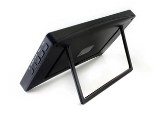 Pantalla táctil LCD capacitiva IPS de 7 pulgadas con carcasa, entrada VGA, resolución de 1024x600, compatible con Jetson Nano Raspberry Pi