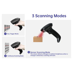 Wcmi 2.4G không dây 2D bar code Reader lector codigo de barras de POS QR Mã máy quét cầm tay máy quét mã vạch - Product Image 6