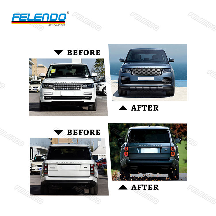 FELENDO Good Quality 2018 up OE Style Range a Rover Vogue L405 Facelift Car Body Parts Upgrade Body Kit
