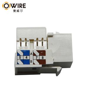 Alta calidad placa cat5e enlace keystone panel jack rj45 - Product Image 3