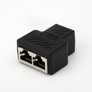 Adaptador de conector divisor, acoplador de red de 1 a 2, rj45, 8p3t, extensor de cable ethernet - Product Image 5