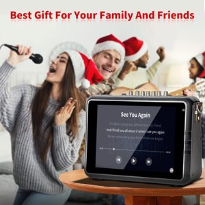 CQA karaoke makinesi DJ-şarkı sözleri ekran ile 1405 ekran hoparlör, android 12 sistemi ile wifi akıllı hoparlör dokunmatik ekran - Product Image 2