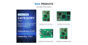 Helfer A133 Entwicklungs platine 4g RAM Android 10.0 Linux Ubuntu lvds lcd mipi rgb Treiber platine APT Online Installation und CNC - Product Image 4