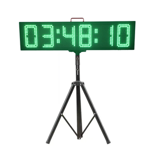 Jhering singolo lato impermeabile da 8 pollici grande cifra timer esterno a distanza maratona gara cronometraggio LED orologio con treppiede - Product Image 4