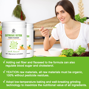 Bán buôn cực cai nghiện sợi bột cho trọng lượng Quản Lý Giải độc ruột hỗ trợ sức khỏe <span class=keywords><strong>cholesterol</strong></span> thảo dược bổ sung - Product Image 6