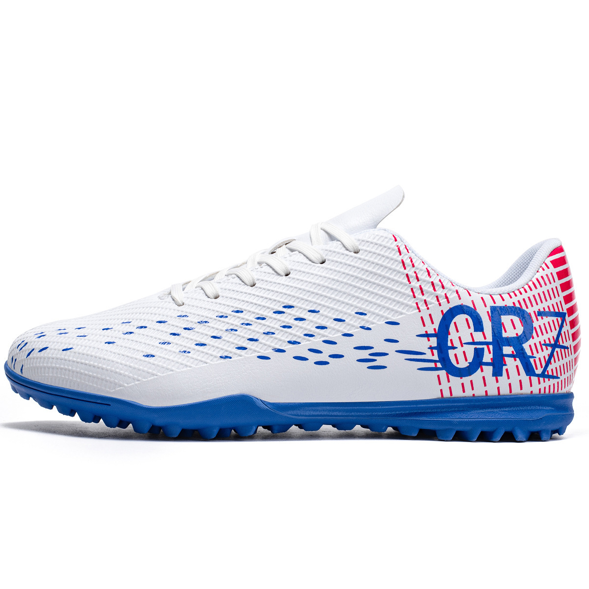 7007 broken nails white blue