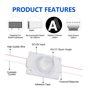 <strong>LED</strong> Injection Module Edgelit Aluminum <strong>PCB</strong> 12v 1Led Smd3030 <strong>Led</strong> Light Module Edge Light Waterproof IP65 module for Light Box - Product Image 3
