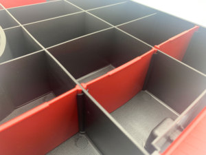 带托盘和整理器的便携式实用塑料工具箱套件包括可移动整理器工具箱储物盒 - Product Image 6