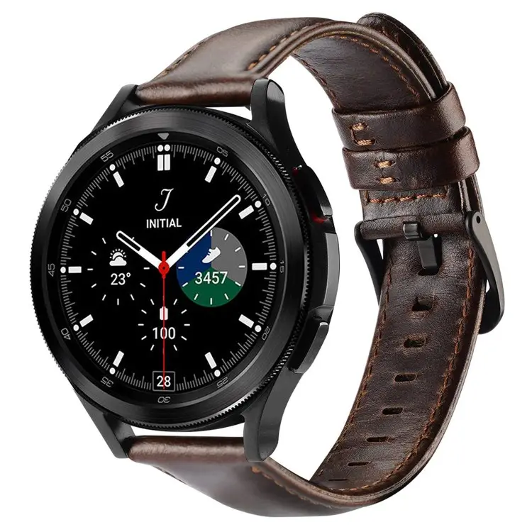 DUX DUCISสําหรับSamsung Galaxy 45 มม.HuaweiนาฬิกาGT 3 46 มม.GT 3 Pro 46 มม.สแตนเลสสตีลสายนาฬิกาหนัง 22 มม.สายรัดข้อมือ