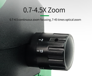 RELIFE-microscopio estéreo Trinocular RL-M3T + SS-004N, con Zoom 7X-45X, con cámara HDMI, luz LED, para reparación móvil - Product Image 6
