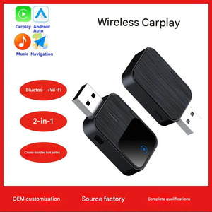 OEM Nueva caja inalámbrica Carplay Android Adaptador dos en uno QC3.0 15W Potencia de salida 5V/2A Entrada Tipo-C Puerto para Interconexión de automóviles - Product Image 6