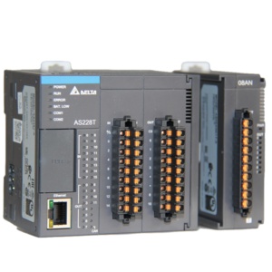 דלתא קומפקטית מודולרית בינונית-טווח plc as228t as200 s485 בקרים ייעודיים לשליטה תעשייתית - Product Image 2