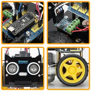 Lafvin 4wd SmartRobot Kit for Develop Skills Complete Kit Educational Robotic Kit - Product Image 5