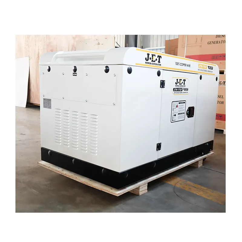 10 kVA 20 kVA Standby-Stromerzeugungsset / 220 V Dynamo Wechselstrom geräuscharmer elektrischer Dieselgenerator