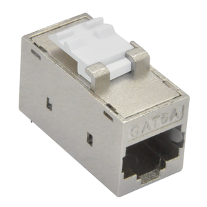 RJ45 shielded Cat6 nội tuyến <span class=keywords><strong>Coupler</strong></span> Keystone Jack FTP cat6A RJ45 <span class=keywords><strong>Coupler</strong></span> nữ để nữ OEM/ODM - Product Image 4