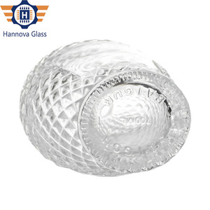 Bán buôn Vòng 700ml hình chai tùy chỉnh người bảo trợ Chai <span class=keywords><strong>Tequila</strong></span> rượu Bourbon Whisky Vodka khắc chai thủy tinh cho món quà - Product Image 3