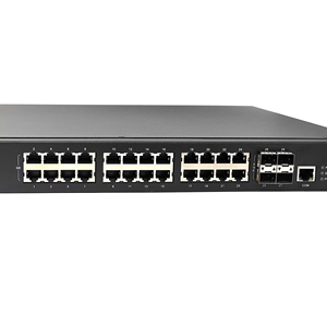 24ポート1000Mイーサネット、2ポート10GE光、2ポートGE光L2ネットワークアクセスネットワークスイッチキャンパスネットワークまたはエンタープライズ用 - Product Image 1