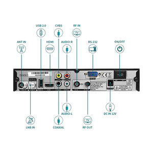 DVB T2 S2コンボQbox4kHD衛星受信機テレビボックステレビアンテナhdtv cccam dvb-s2 dvb-t2 dvb t2 s2デコーダーコンボセットトップボックスOEM - Product Image 5