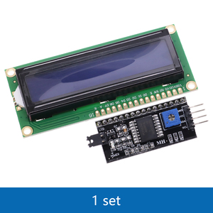 1602 16x2 HD44780 für Arduino Character 5V LCD Blue Screen 1602A IIC/I2C Serielles PCF8574-Schnittstellenadapterplattenmodul DIY KIT