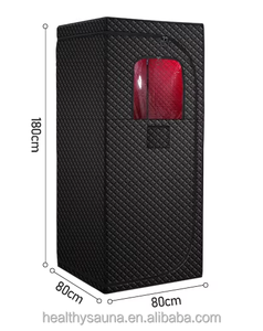 Best Material Outdoor Sauna with Large Chair Red <strong>LED</strong> and Far Infrared for Weight Loss Recovery Capacity 2 People - Product Image 5
