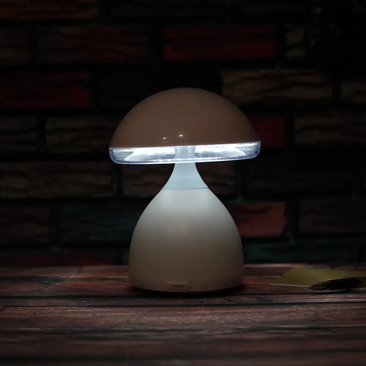 Decoración Luz automáticamente de luz de la noche de tabla recargable de cabecera lámpara de escritorio