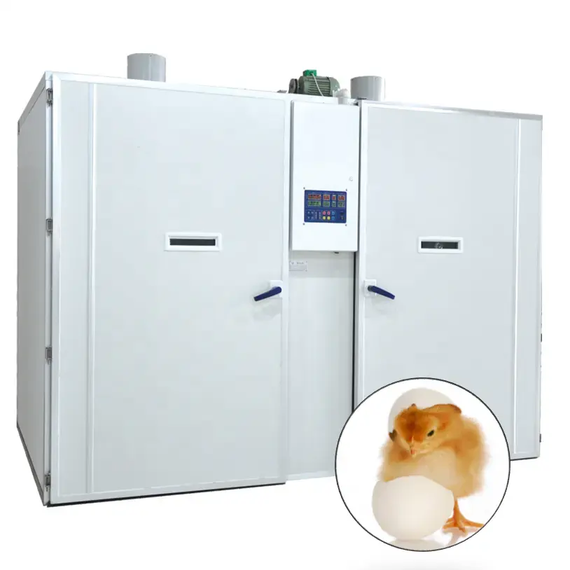 Incubateur électrique d'oeufs d'armoire de poulet entièrement automatique Contrôleur de température Machine d'éclosion Machines pour ferme avicole