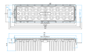 80W <span class=keywords><strong>100W</strong></span> nhôm tản nhiệt <span class=keywords><strong>Led</strong></span> mô-đun ánh sáng đường phố sáng cao 170-180lm/W chiếu sáng ngoài trời đầy đủ - Product Image 4