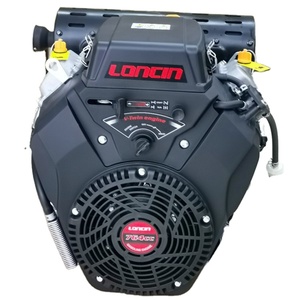 27HP LONCIN çift silindirli motor 764CC LC2V80FD benzinli motor elektrikli Start 2V80FD kare hava filtresi makine motorları - Product Image 1