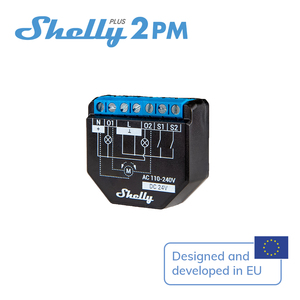 Shelly Plus 2PM <strong>Smart</strong> Home <strong>Automation</strong> SDK Kit Wifi <strong>Smart</strong> Wall Light Switch for Alexa - Product Image 2